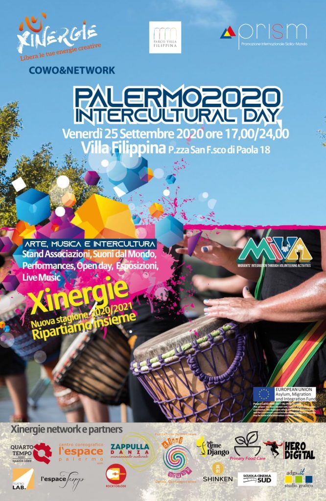 MIVA: Intercultural Arts Festival 25 September at Villa Filippina, Palermo