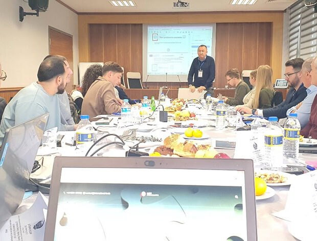 Partners and experts testing the activities in Ankara, hosted by MUSEV