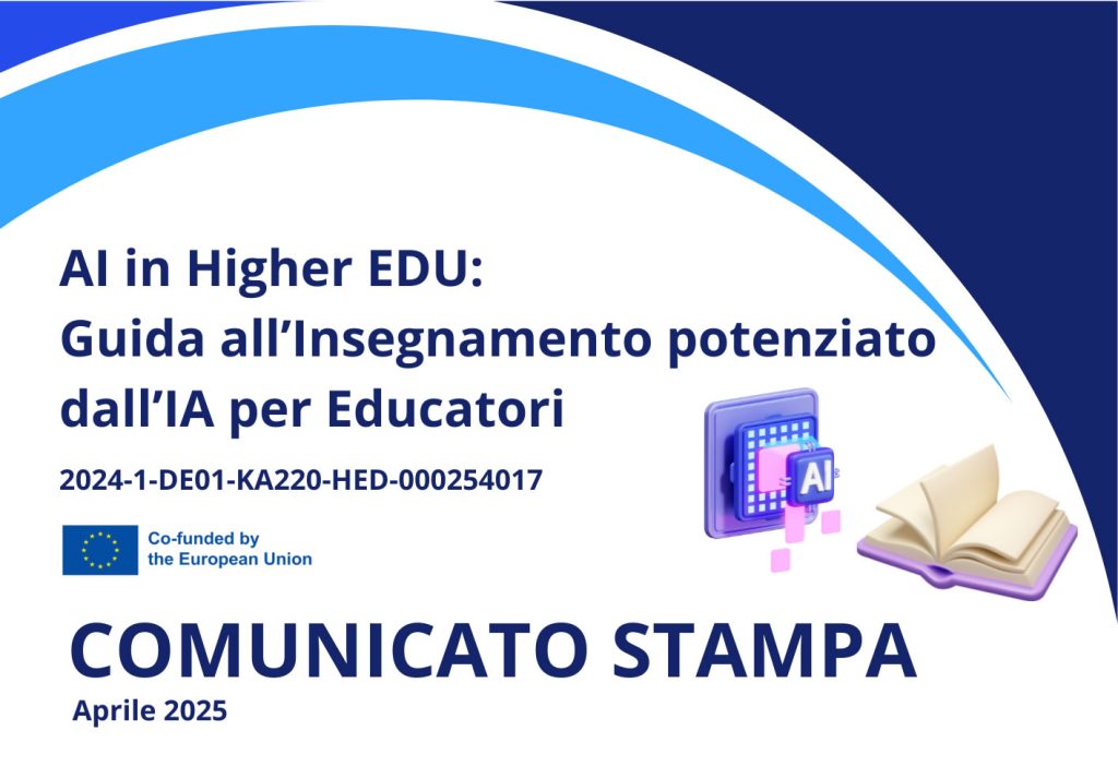 L’Intelligenza Artificiale entra nelle università: al via il progetto europeo “AI in Higher EDU”