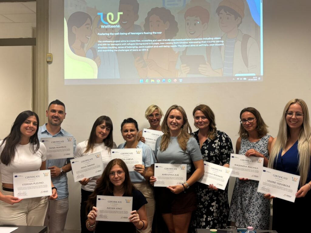 WELLTEENS towards completion: final Partners’ meeting held in Palermo